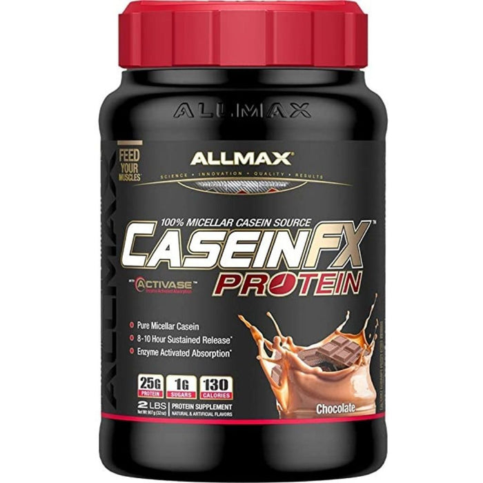 Allmax Casein FX, 2lb Chocolate  - SupplementSourceca