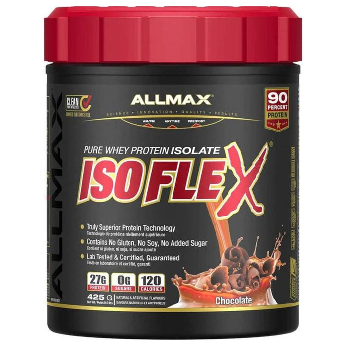 Allmax Isoflex, 425g Chocolate SupplementSource.ca