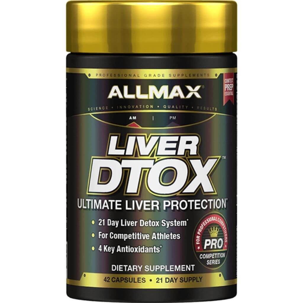 Allmax LIVER DTOX (approvisionnement de 21 jours), 42 capsules