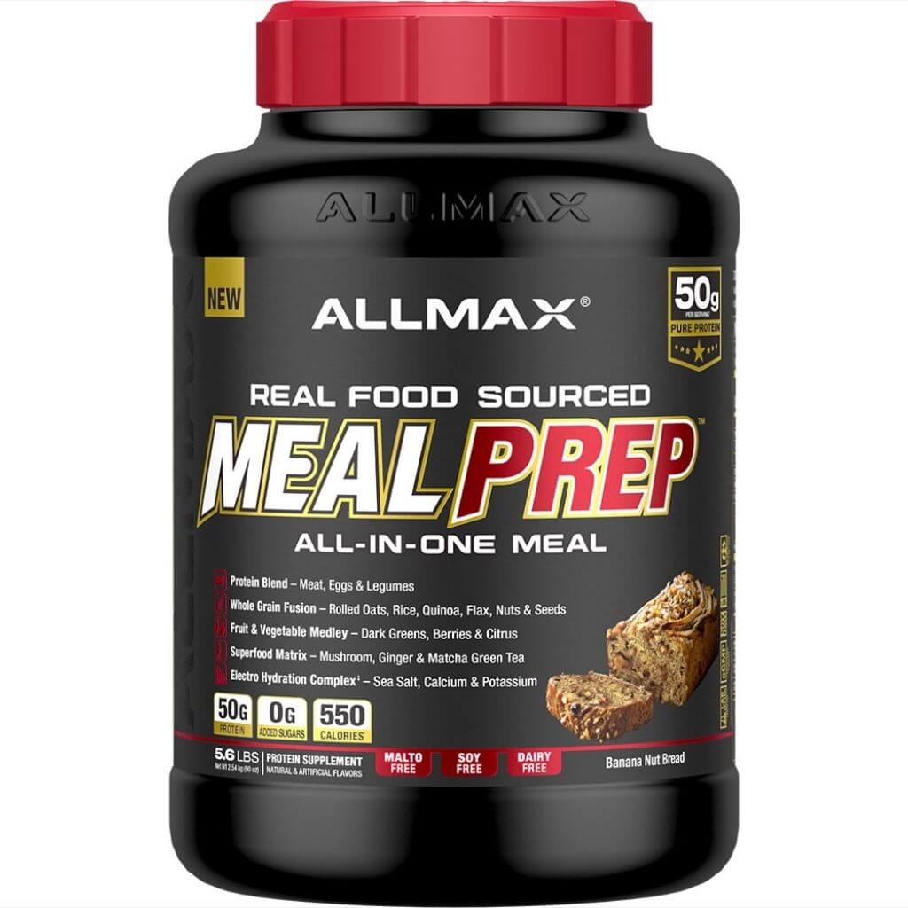 Allmax MEAL PREP, 5.6lb Banana Nut Bread - SupplementSourceca