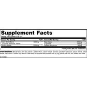 Animal Fury 30 Servings Blue Raspberry Nutrition Panel - SupplementSource.ca