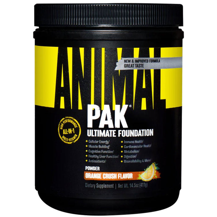 Animal Pak Powder, 30 Servings Orange Crush - SupplementSource.ca