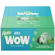 ANS Performance KETO WOW Bars, 12 bars x 40g Mint Chocolate Chunk - SupplementSource.ca