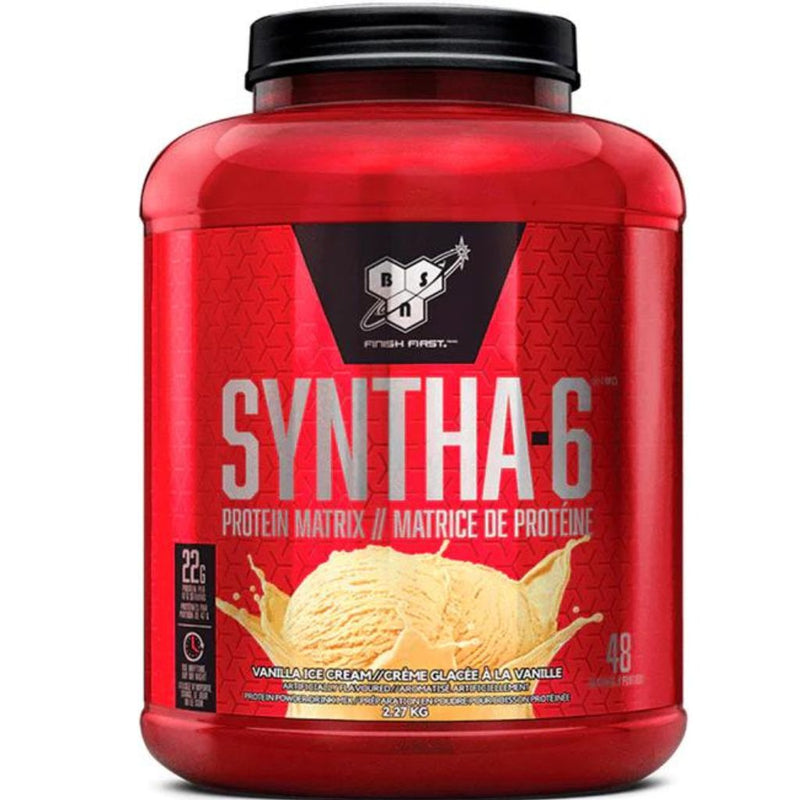 BSN SYNTHA-6, 5lb Vanilla Ice Cream - SupplementSource.ca