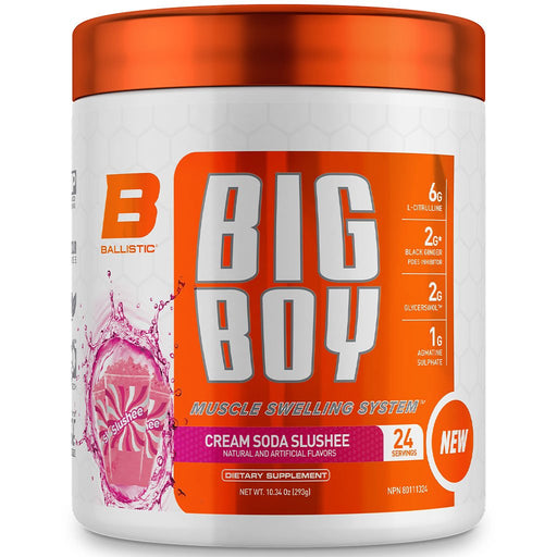 Ballistic Supps Big Boy, 24 Servings Cream Soda Slushee - SupplementSource.ca