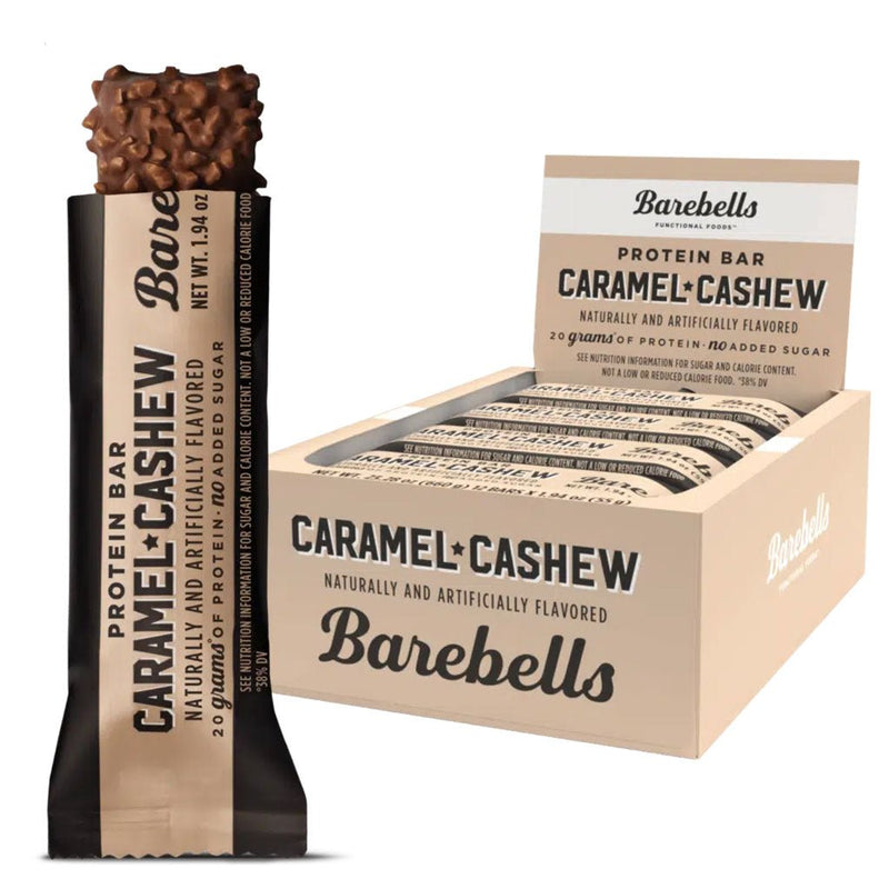 Barebells Protein Bars 12 Bars/Box Caramel Cashew - SupplementSource.ca