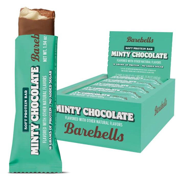 Barebells Protein Bars 12 Bars/Box Minty Chocolate - SupplementSource.ca
