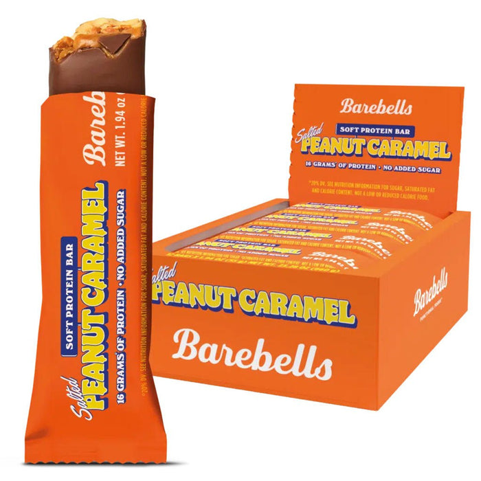Barebells Protein Bars 12 Bars/Box Salted Peanut Caramel - SupplementSource.ca