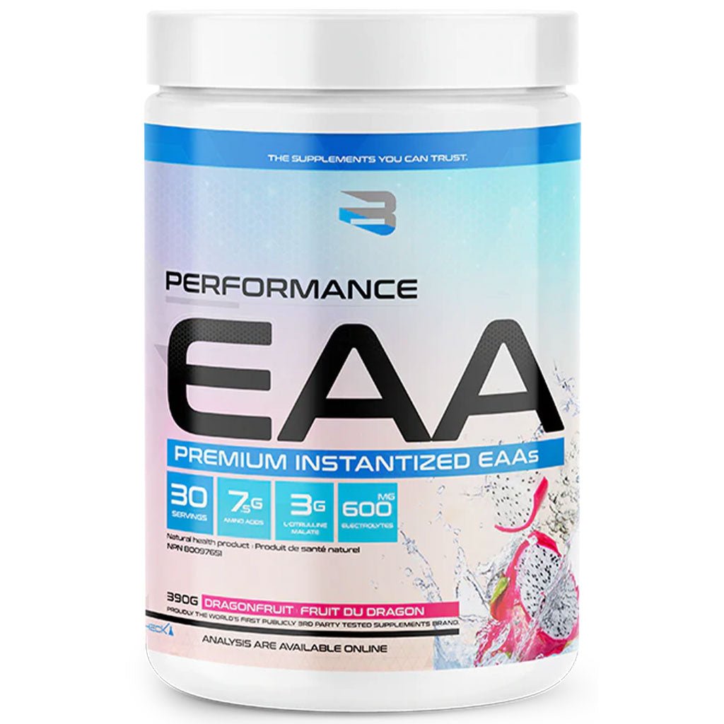 Believe Supplements Performance EAA 30 Servings Dragonfruit - SupplementSource.ca