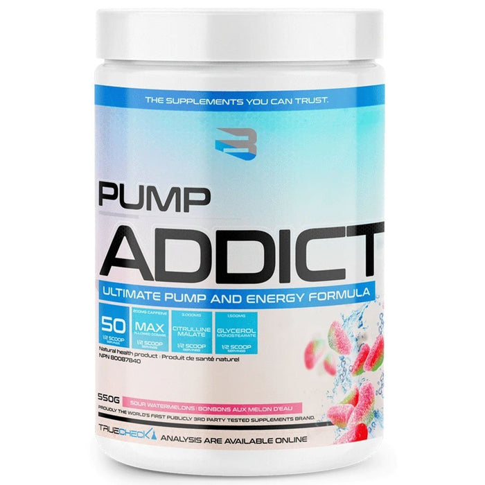 Believe Supplements PUMP ADDICT, 50 Servings - SupplementSource.ca