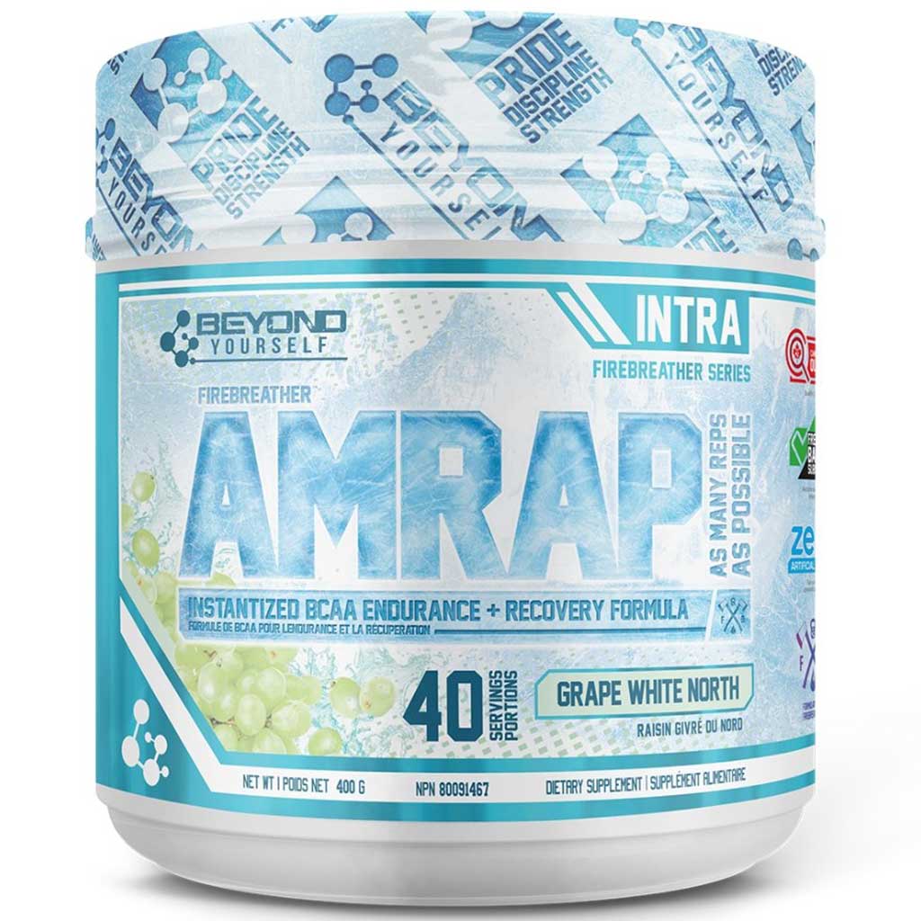Beyond Yourself AMRAP, 40 Servings Grape White North - SupplementSource.ca