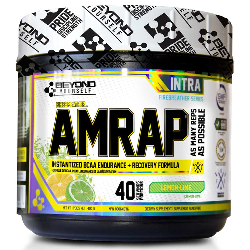 Beyond Yourself AMRAP, 40 Servings Lemon Lime - SupplementSource.ca