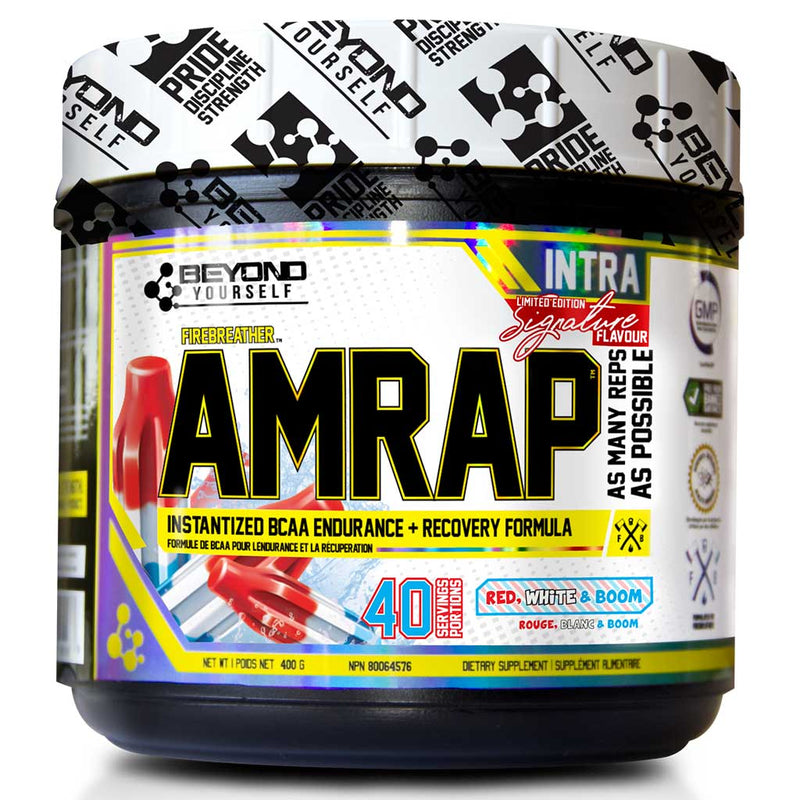 Beyond Yourself AMRAP, 40 Servings Red White & Boom - SupplementSource.ca