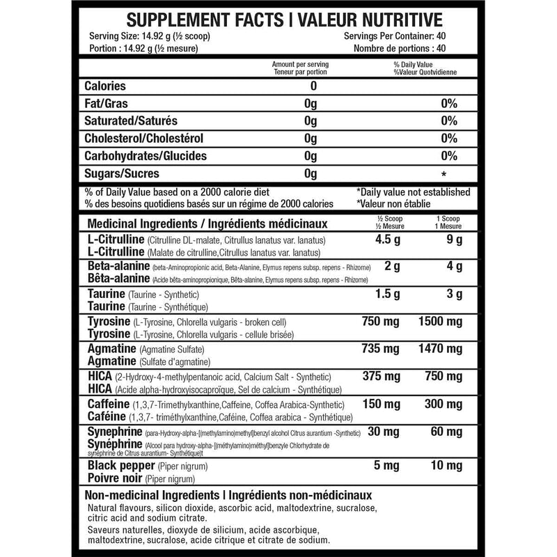Beyond Yourself Superset nutritional panel - SupplementSource.ca