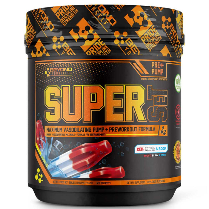Beyond Yourself SUPERSET, 40 Servings Red White Boom - SupplementSource.ca