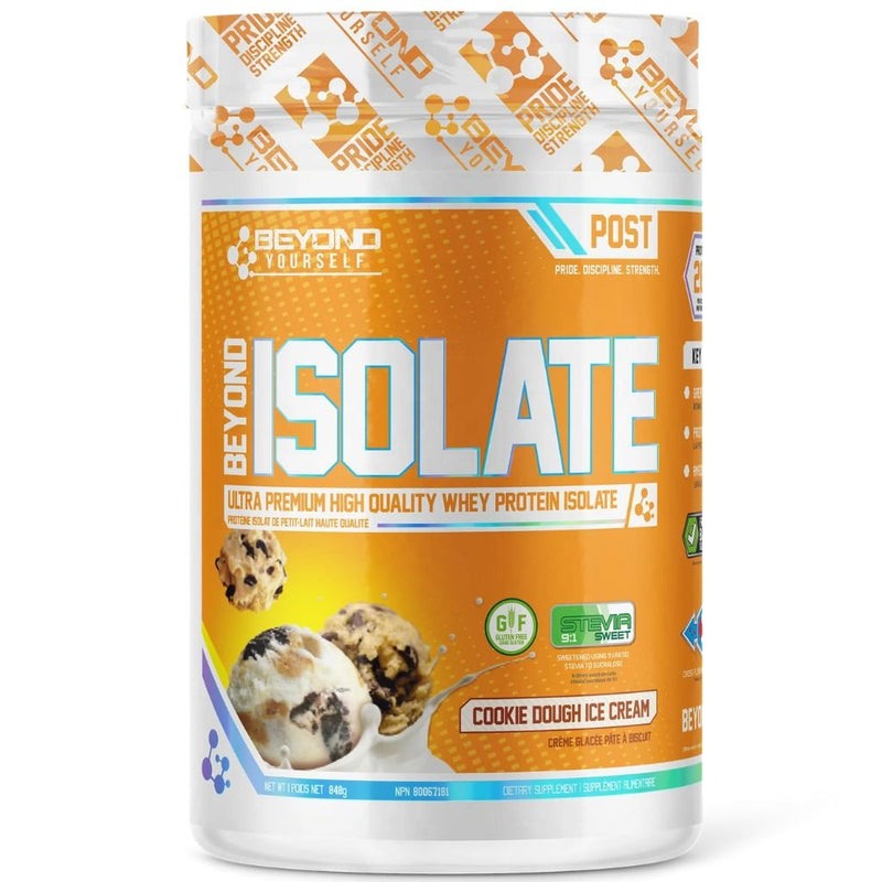 Beyond Yourself ISOLATE, 1.8lb Cookie Dough Ice Cream - SupplementSource.ca
