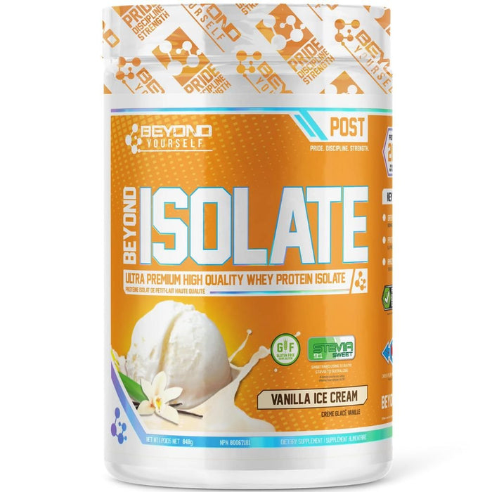 Beyond Yourself ISOLATE, 1.8lb Vanilla Ice Cream - SupplementSource.ca
