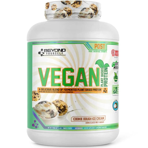 Beyond Yourself Vegan Plant Based Protein 4lb Cookie Dough Ice Cream - SupplementSource.ca