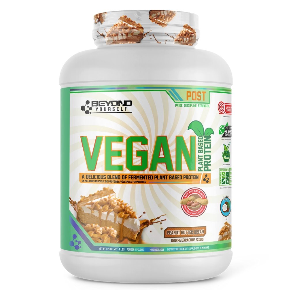 Beyond Yourself Vegan Plant Based Protein 4lb Peanut Butter Dream - SupplementSource.ca
