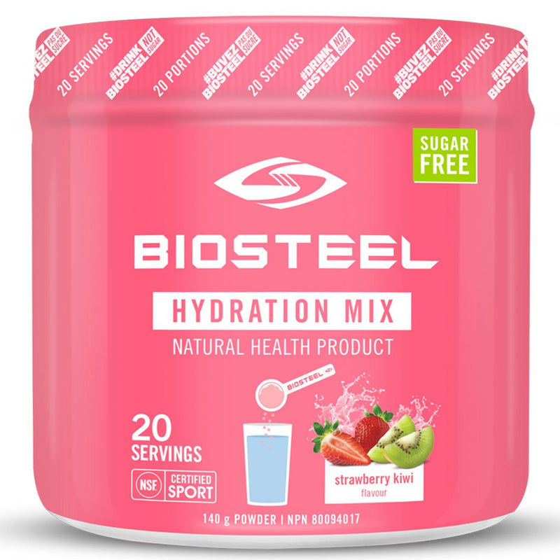BioSteel Hydration Mix 20 Servings Strawberry Kiwi - SupplementSource.ca