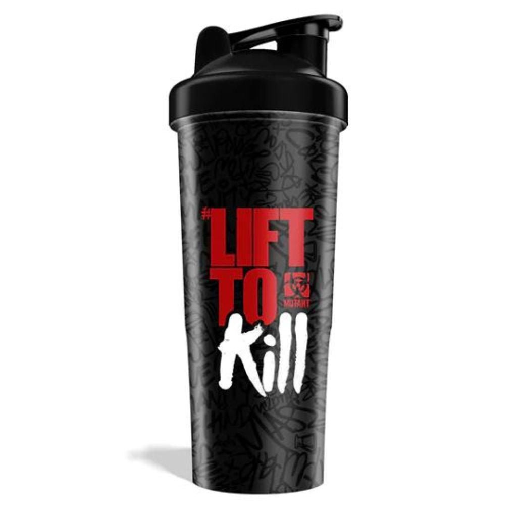 Mutant LIFT TO KILL Shaker Cup (Black) SupplementSource.ca