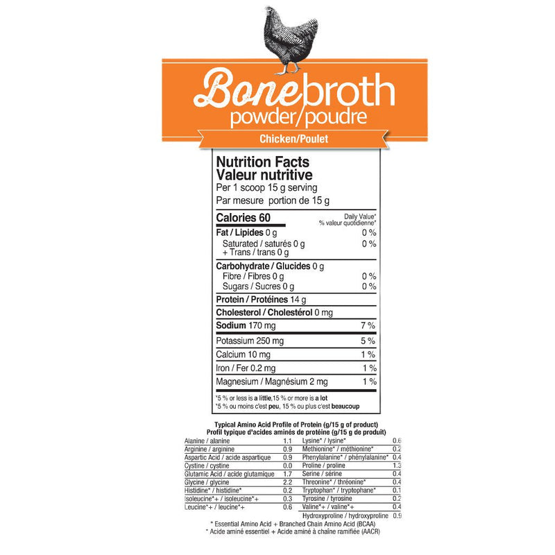 Prairie Naturals Chicken Bone Broth 300g - SupplementSource.ca