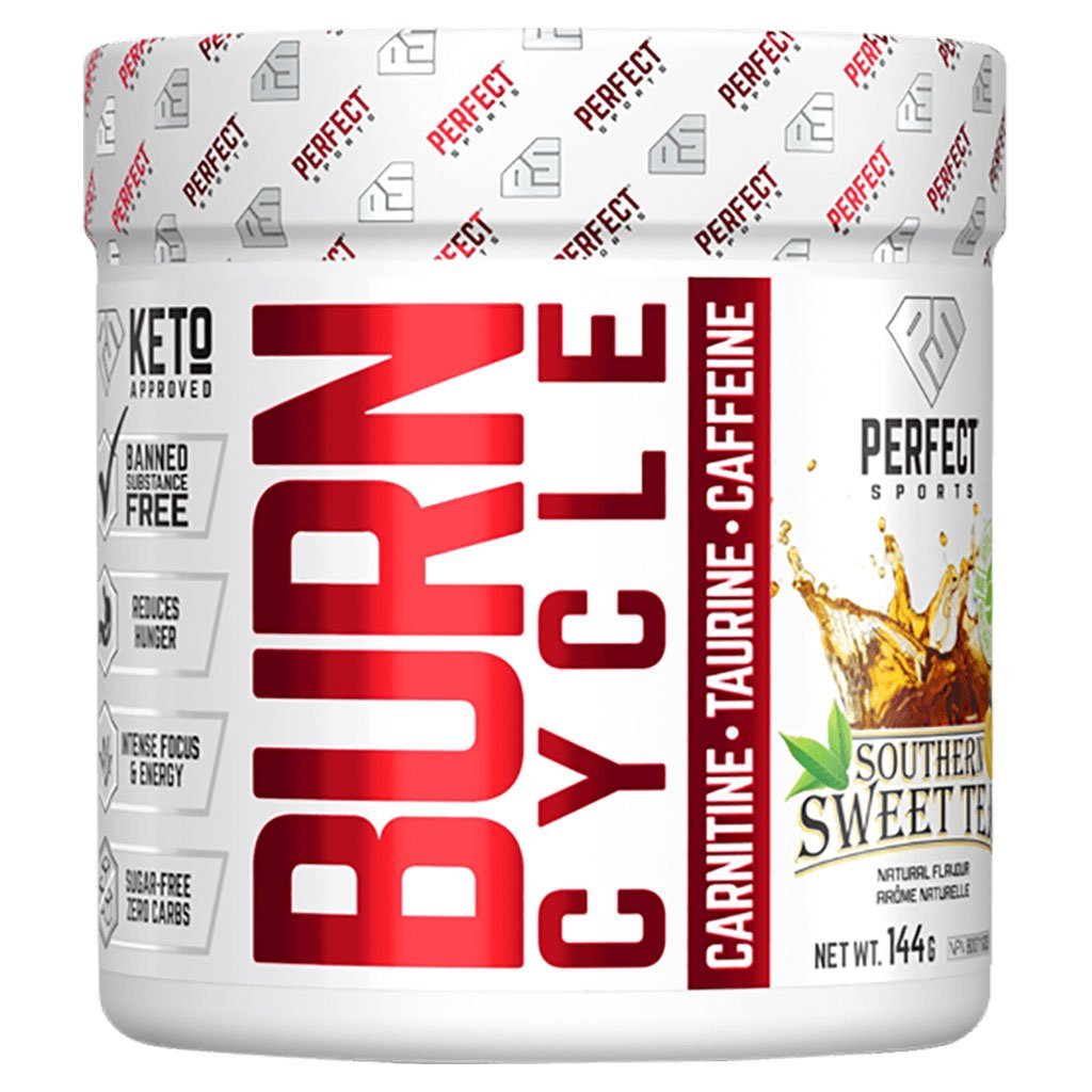 Perfect Sports BURN CYCLE, 36 Servings Southern Sweet Tea - SupplementSource.ca