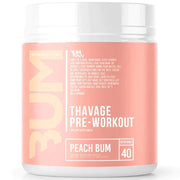 CBUM THAVAGE PRE-WORKOUT, 40 Servings Peach Bum -  SupplementSource.ca