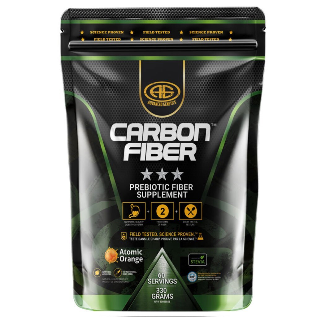 Advanced Genetics FIBRE DE CARBONE (fibre prébiotique), 60 portions