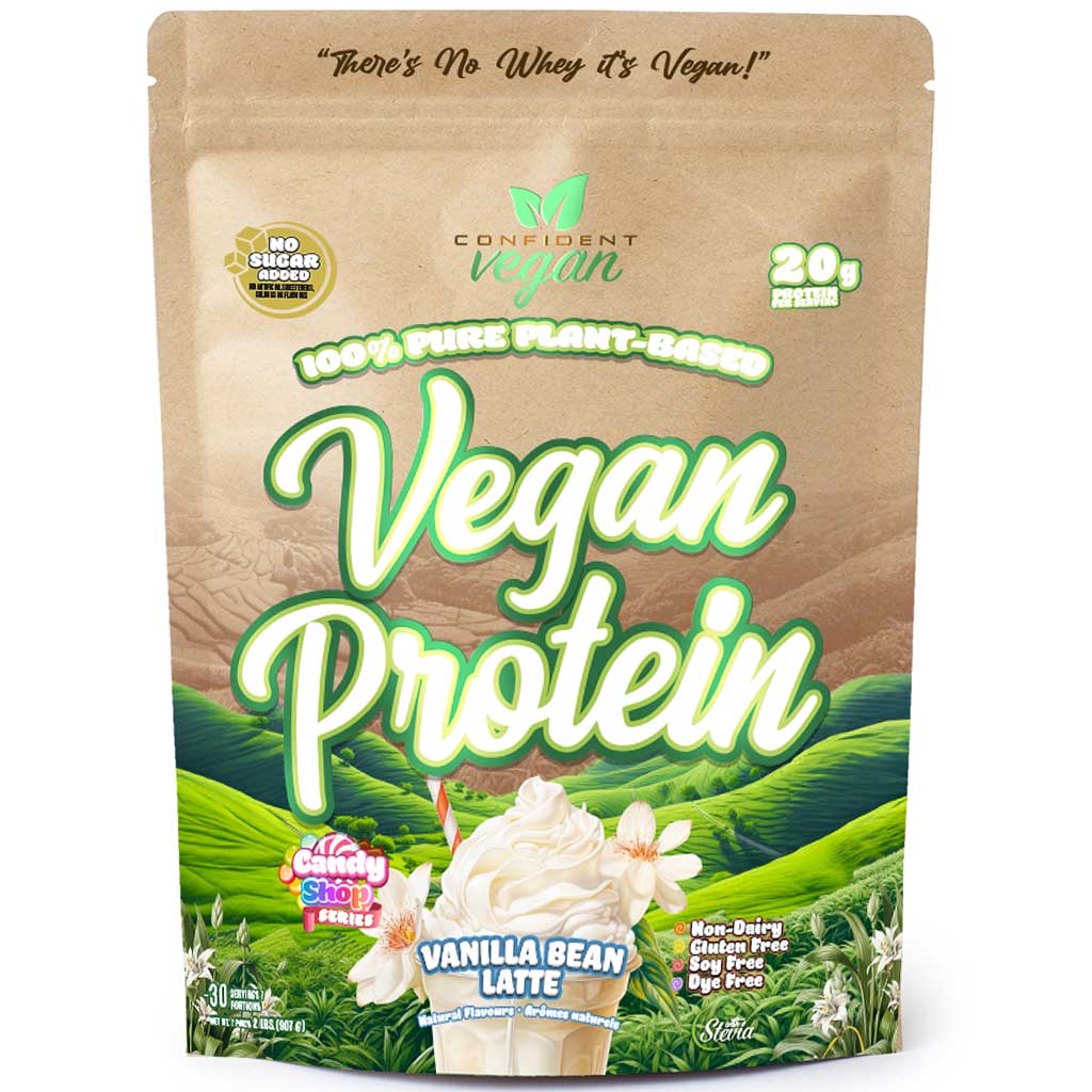 Confident Vegan VEGAN PROTEIN, 2lb — SupplementSource.ca