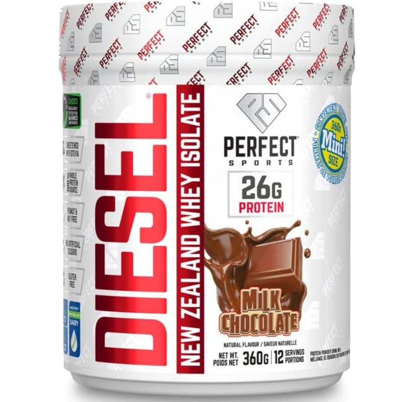 Perfect Sports DIESEL Milk Chocolate, 360g - SupplementSource.ca