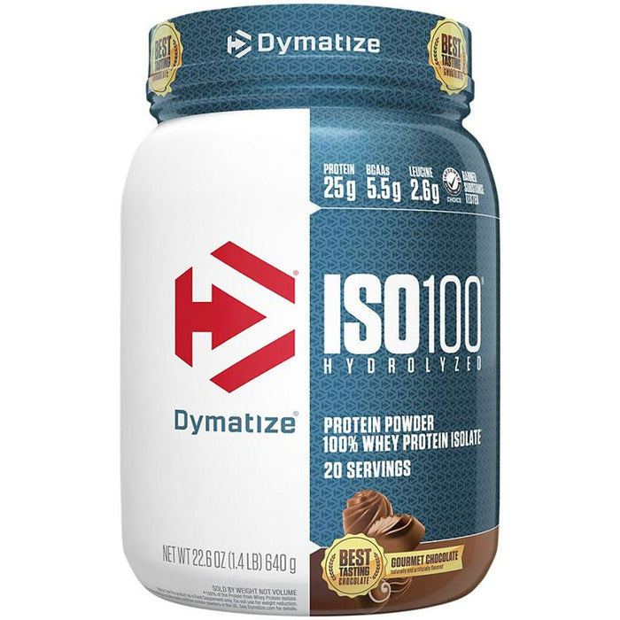 Dymatize ISO100 20 Servings Gourmet Chocolate - SupplementSource.ca