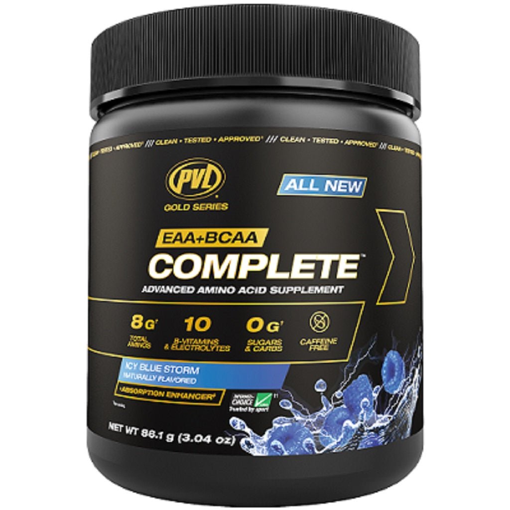 PVL EAA+BCAA Complete Trial Size Icy Blue Storm - SupplementSource.ca