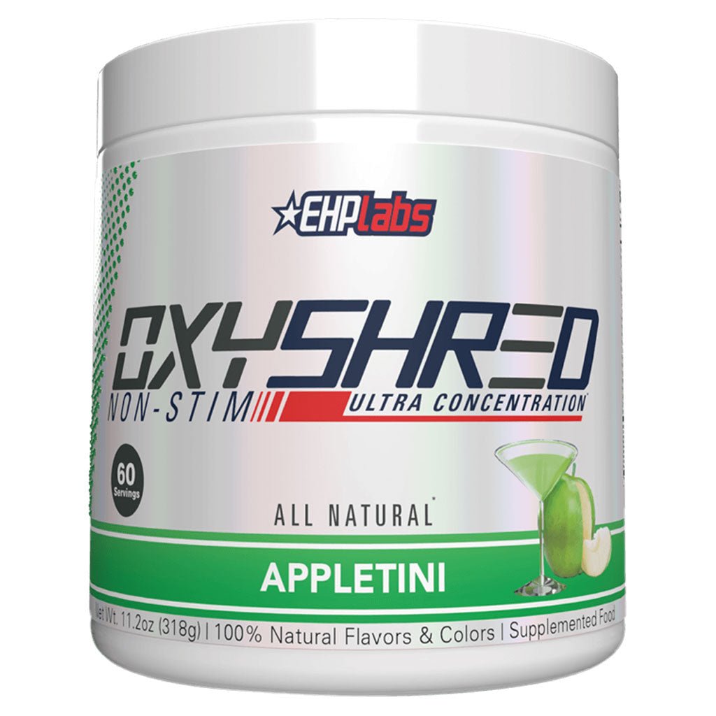 EHPLabs OxyShred Non-Stim 60 Servings Appletini - SupplementSource.ca