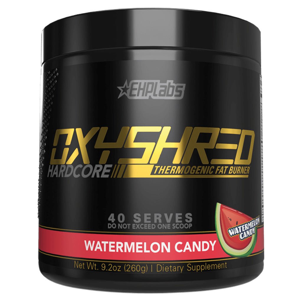 EHPLabs OxyShred Hardcore 40 Servings Watermelon Candy - SupplementSource.ca