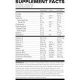 EHPLabs OxyShred Hardcore 40 Servings Nutrition Panel - SupplementSource.ca