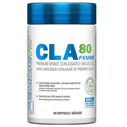 Femme Fit CLA80 60 Softgels - SupplementSource.ca