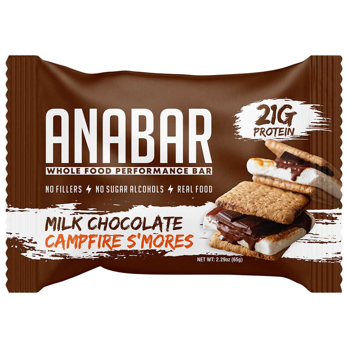 Final Boss Performance Anabar 1 Bar Milk Chocolate Campfire S'mores - SupplementSource.ca