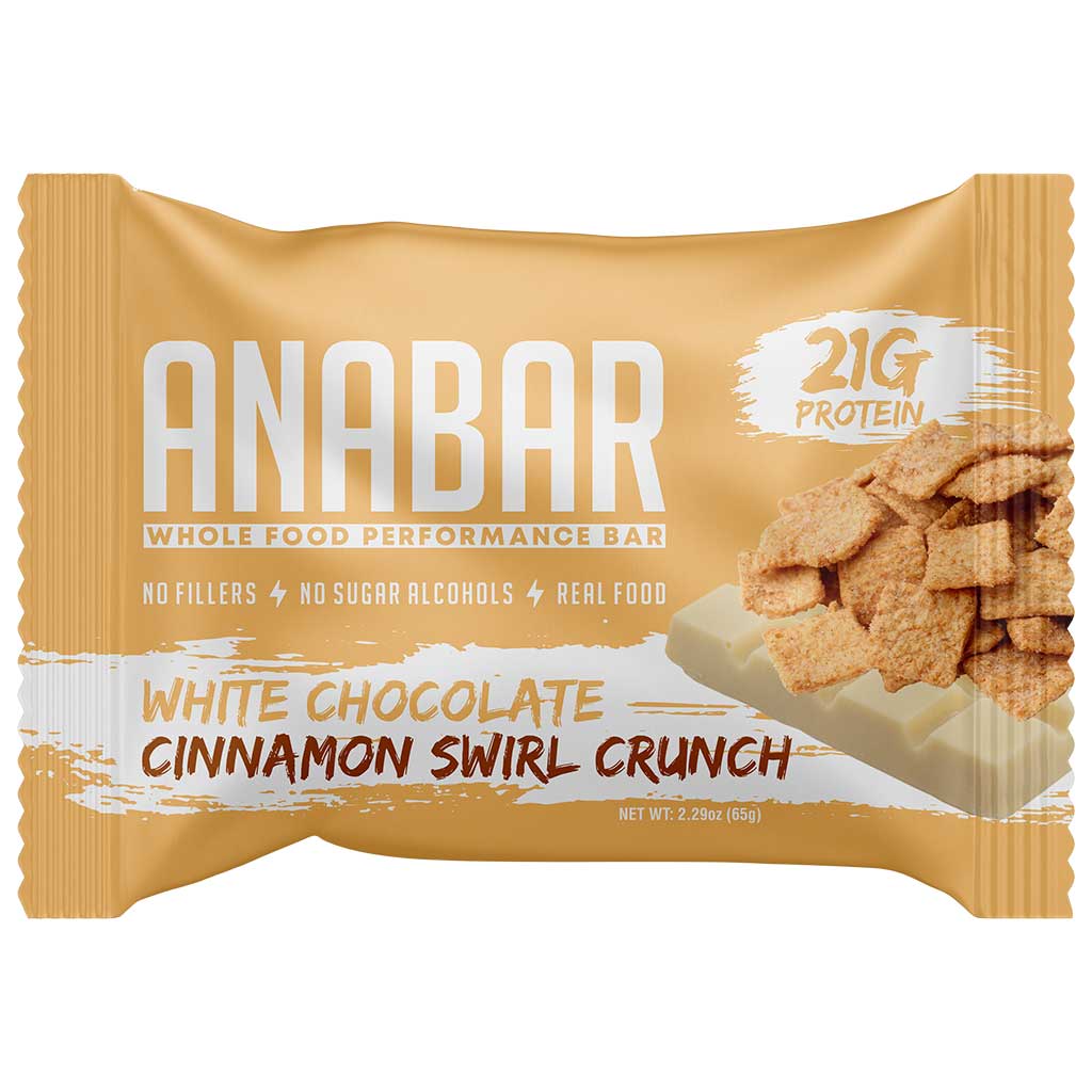 Final Boss Performance Anabar 1 Bar White Chocolate Cinnamon Swirl Crunch - SupplementSource.ca