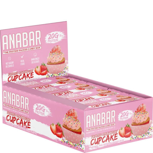 Final Boss Performance Anabar 1 Box Frosted Strawberry Cupcake - SupplementSource.ca