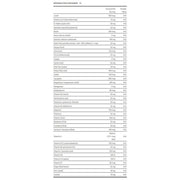 GAT Sports Mens' Multi + Test 60 Tabs Nutrition Panel - SupplementSource.ca