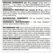 GAT Nitraflex 30 Servings Nutrition Panel - SupplementSource.ca