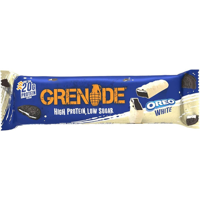 Grenade Bars 1 Bar Oreo White - SupplementSource.ca