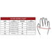 Grizzly Glove Sizing Chart - SupplementSource.ca