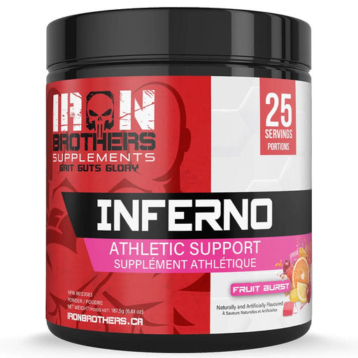 Iron Brothers Inferno 25 Servings Fruit Burst - SupplementSource.ca