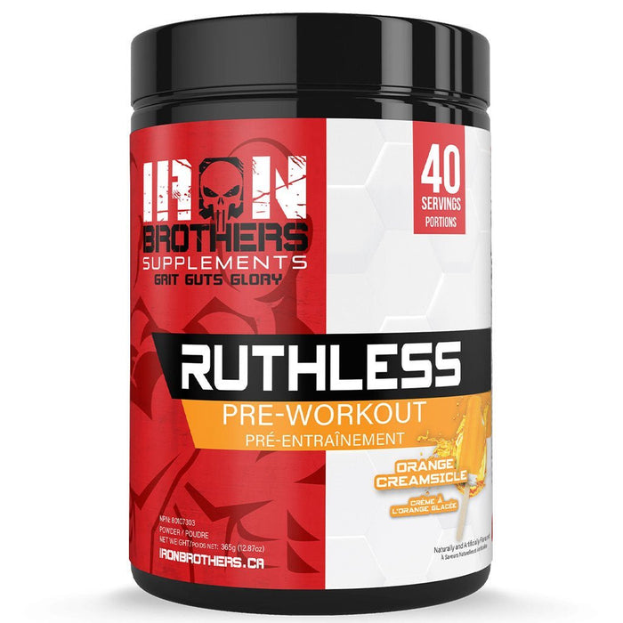 Suppléments Iron Brothers PRE-WORKOUT RUTHLESS, 40 portions