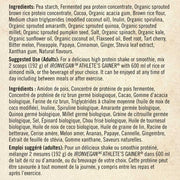 Iron Vegan Athlete's Gainer 4.5kg Ingredient List - SupplementSource.ca