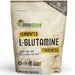 Iron Vegan Fermented L-Glutamine 400g - SupplementSource.ca