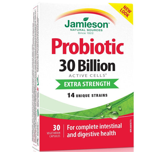 Jamieson PROBIOTIC 30 BILLION, 30 VCaps - SupplementSourceca