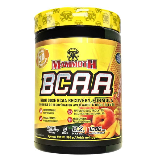 Mammoth BCAA, 30 Servings Peach Mango SupplementSource.ca